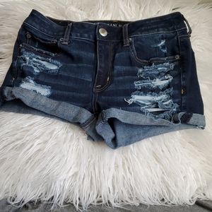 AE 🦅 Hi Rise Shortie 360 super stretch 6